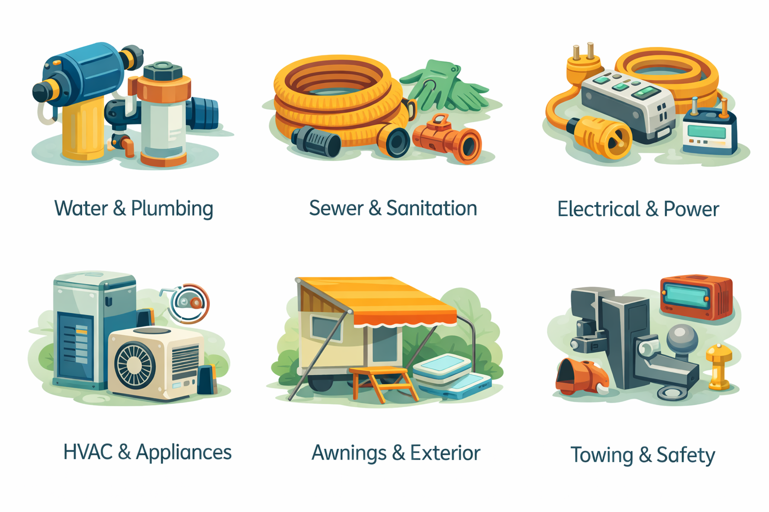 RV Parts & Supplies Available Now