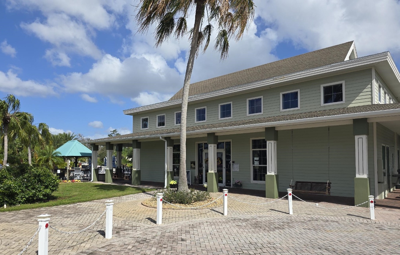 Clubhouse Entrance