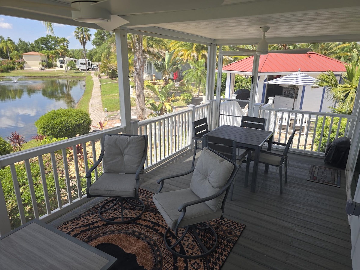 Our Park Model Gives you all the Comforts of Home